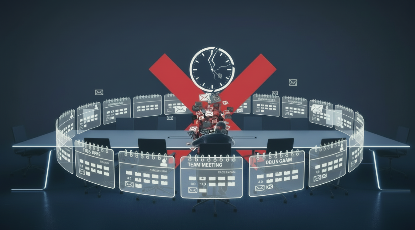 Die Meeting-Endlosschleife – Warum zu viele Besprechungen die Produktivität töten